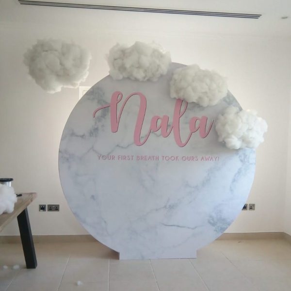 Party Backdrop view 4