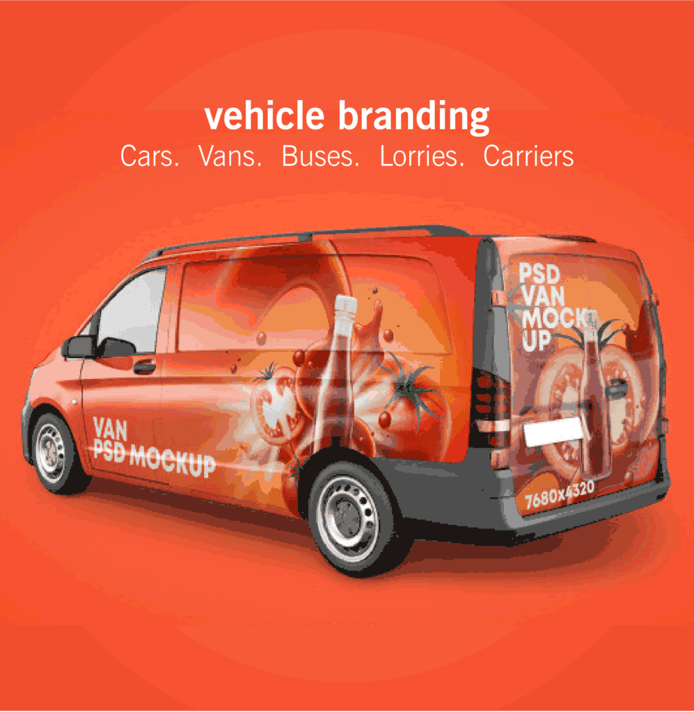 Vehicle Branding — Efficient Advertising Dubai