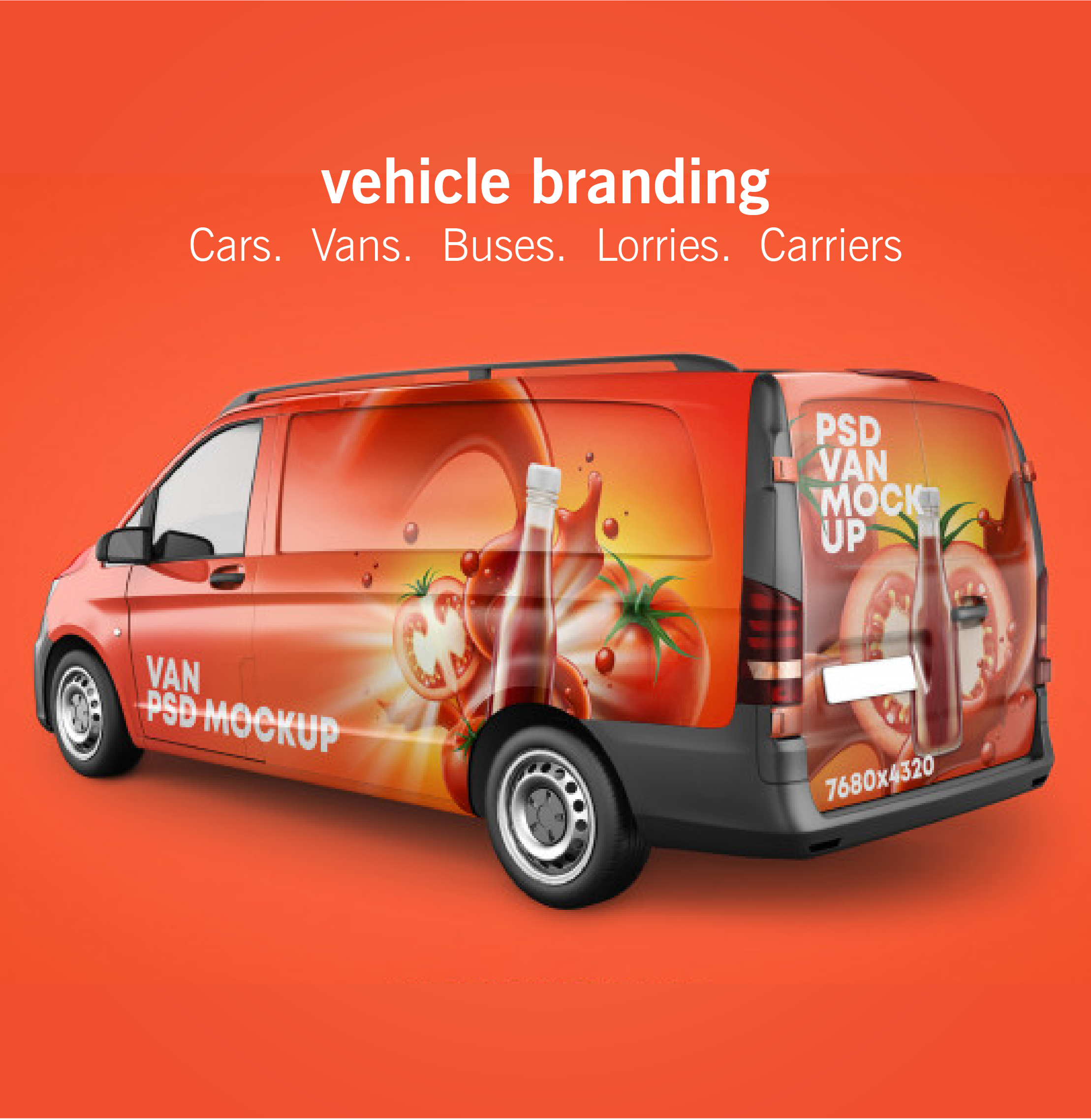 Full Vehicle Wrap — Fleet Branding Dubai