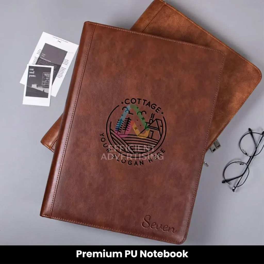 Premium PU Notebook — Efficient Advertising Dubai