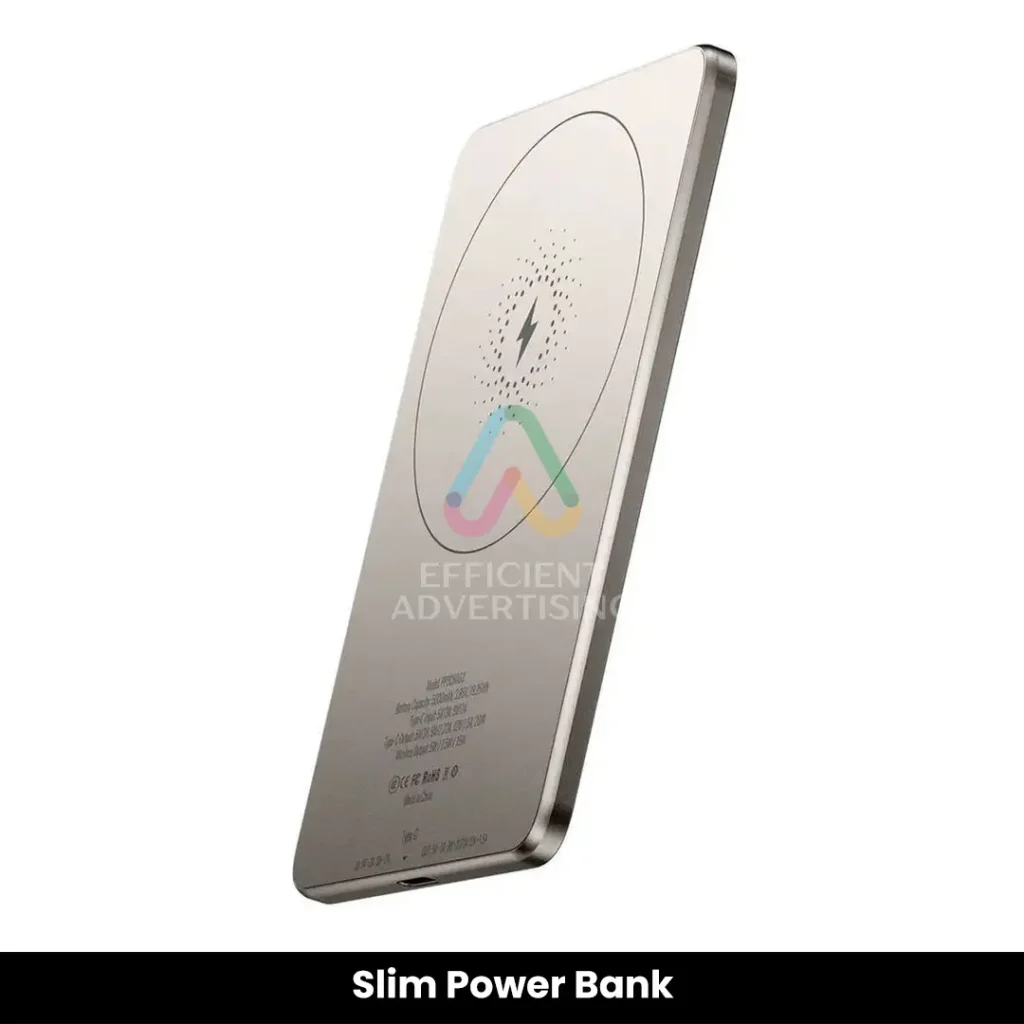 Slim Power Bank — Efficient Advertising Dubai
