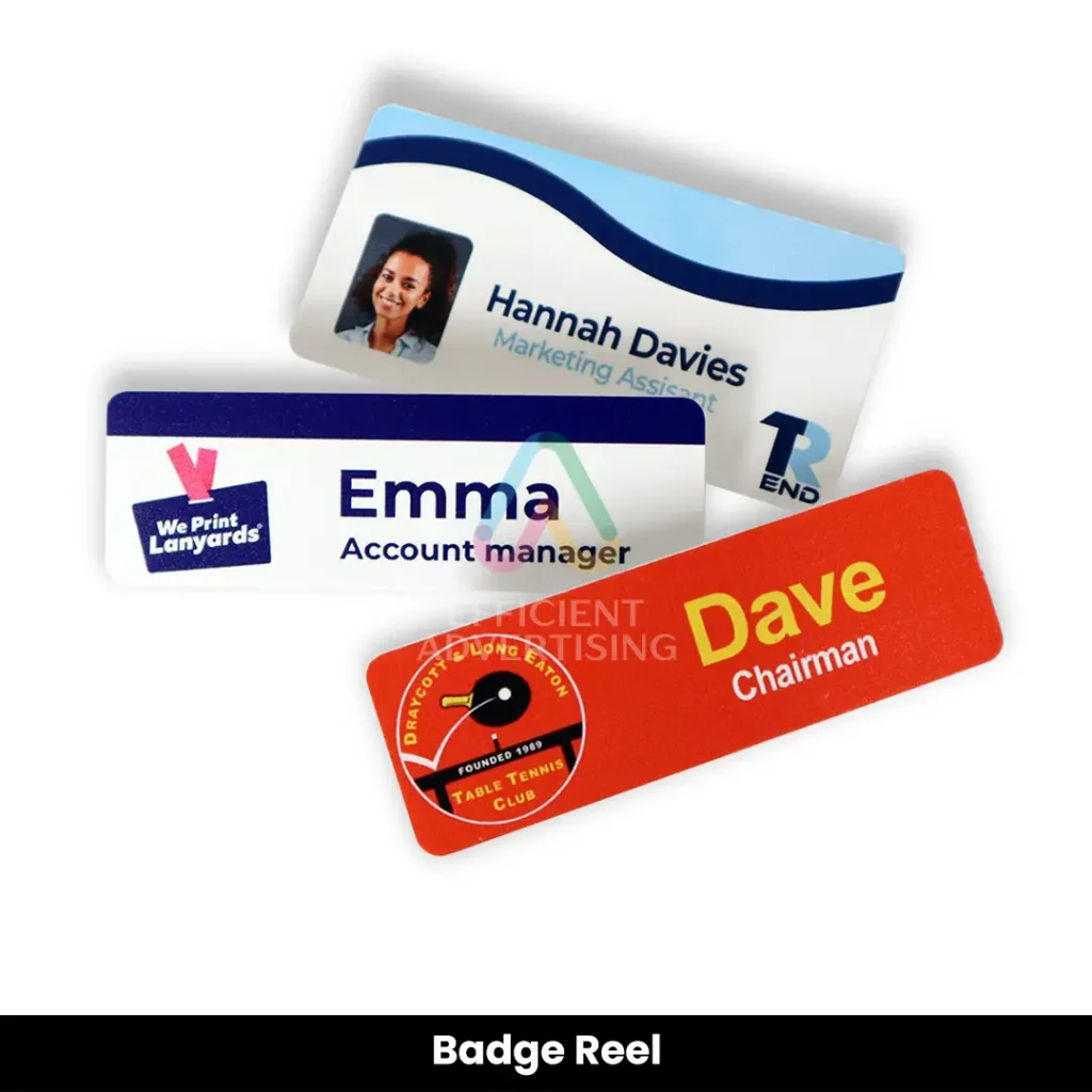 Standard Name Badge — Efficient Advertising Dubai