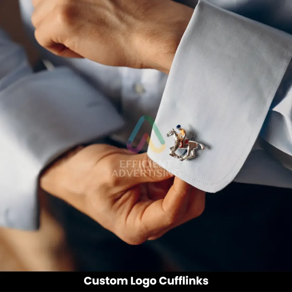 Custom Logo Cufflinks — Efficient Advertising Dubai