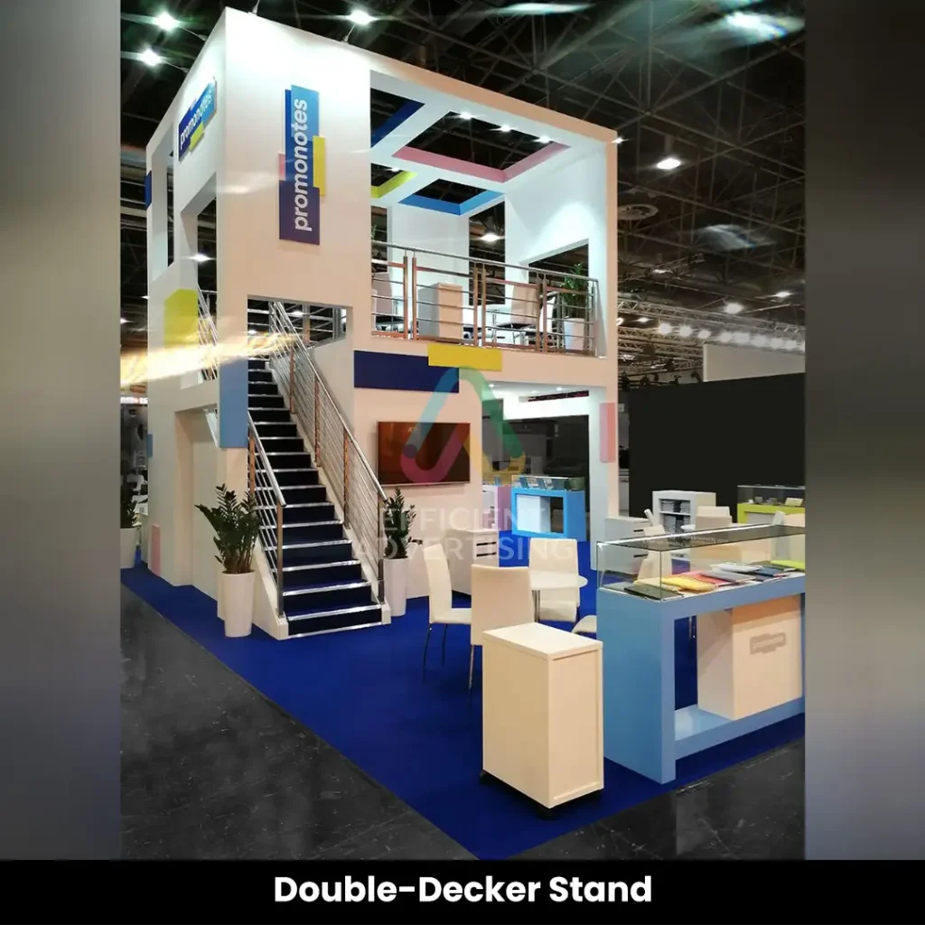 Double-Decker Stand — Efficient Advertising Dubai