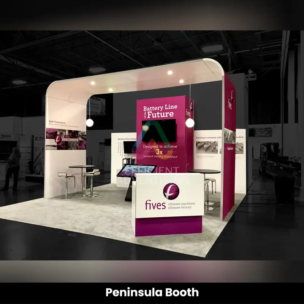 Peninsula Booth — Efficient Advertising Dubai