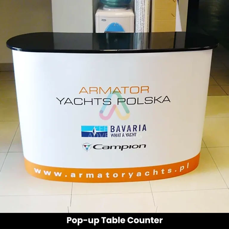 Pop-up Table Counter Dubai