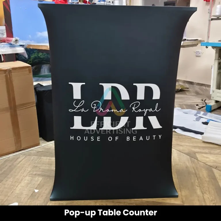 Fabric Pop-up Counter Dubai