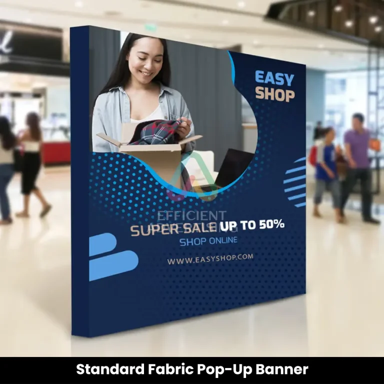 Standard Fabric Pop-Up Banner Dubai