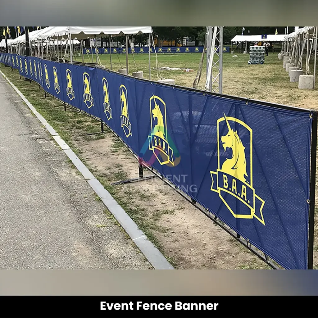 Event Fence Banner — Efficient Advertising Dubai