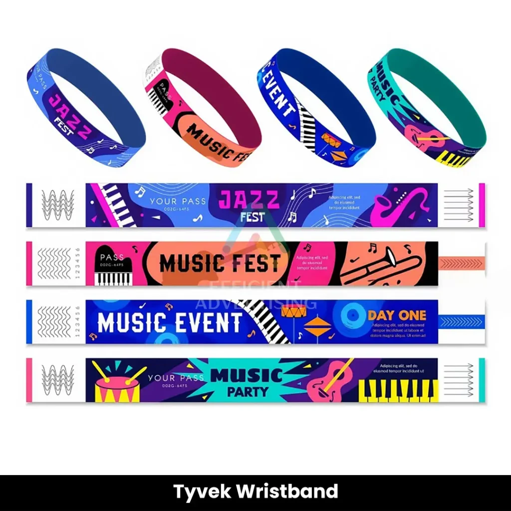 Tyvek Wristband — Efficient Advertising Dubai