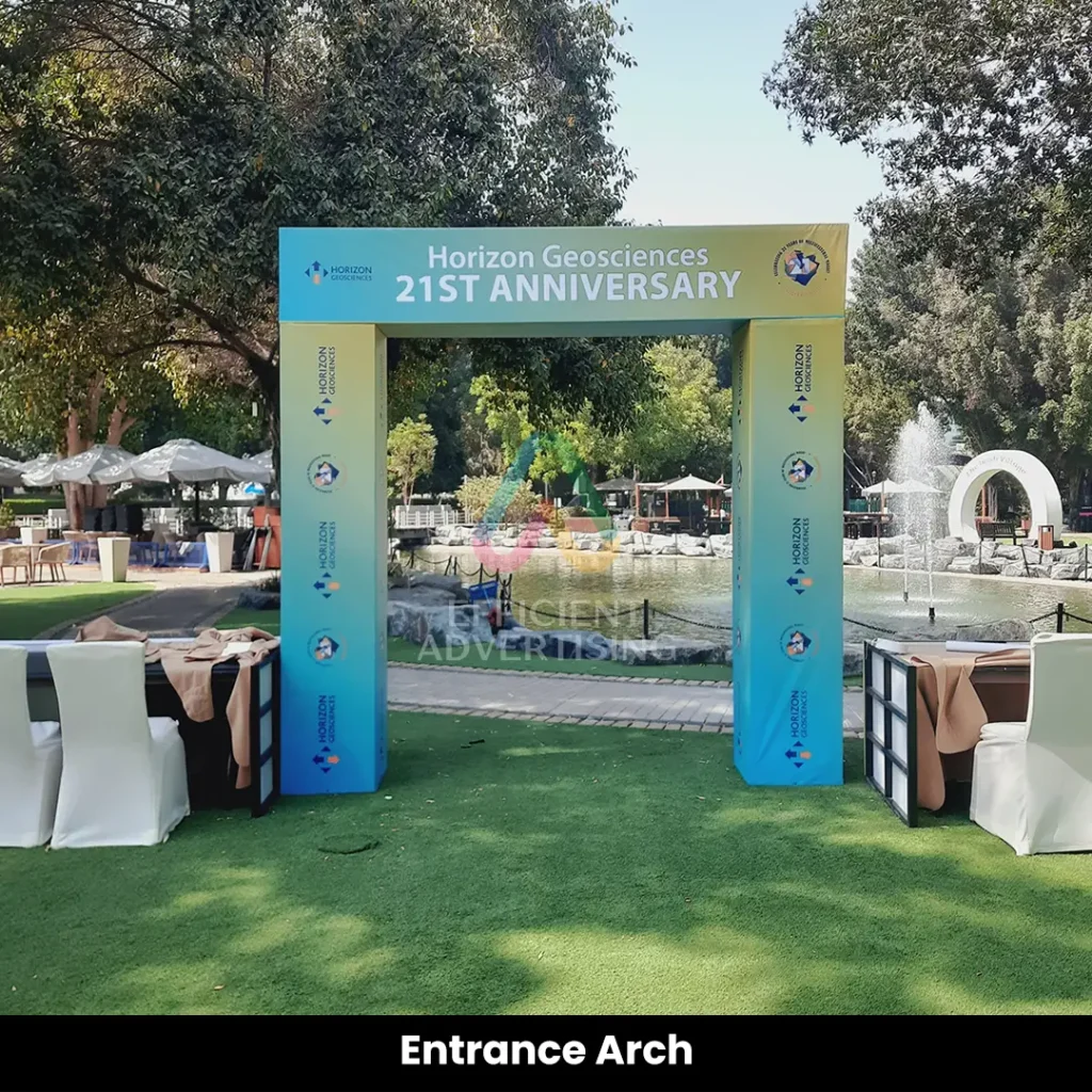 Entrance Arch — Efficient Advertising Dubai