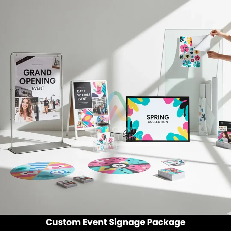 Custom Event Signage Package Dubai
