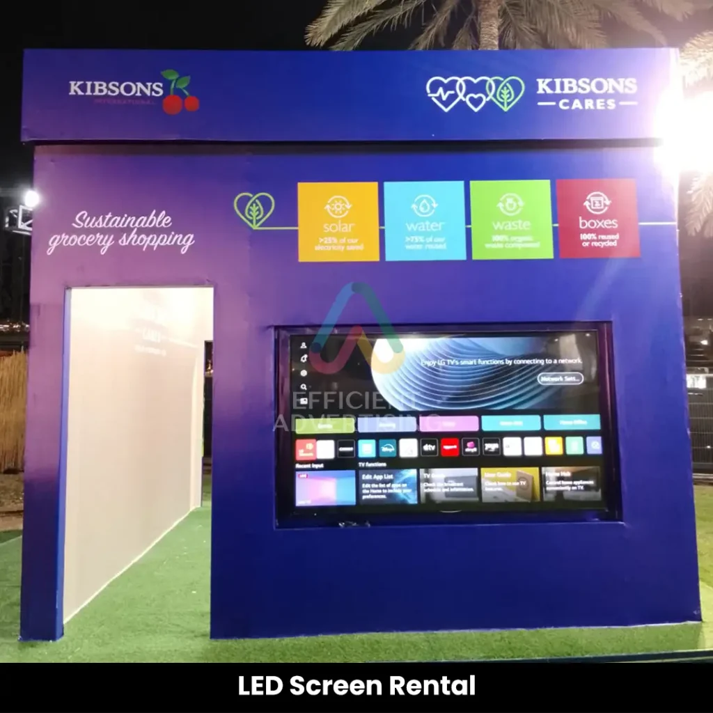 LED Screen Rental — Efficient Advertising Dubai