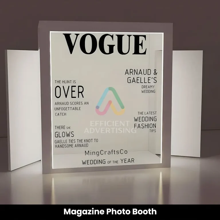 Magazine Photo Booth Dubai