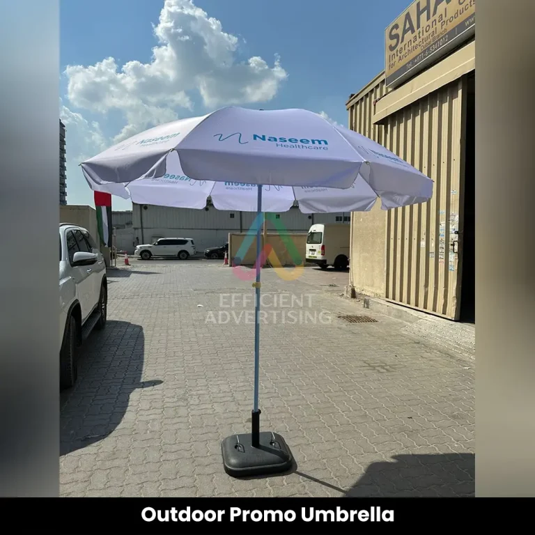 Outdoor Promo Umbrella Dubai
