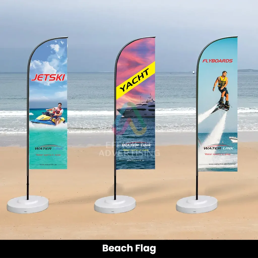 Beach Flag — Efficient Advertising Dubai
