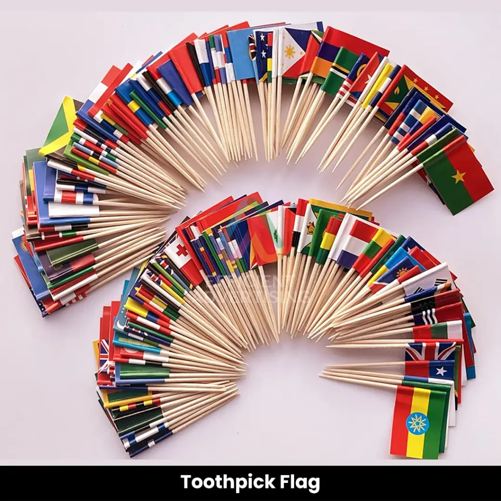 Toothpick Flag — Efficient Advertising Dubai