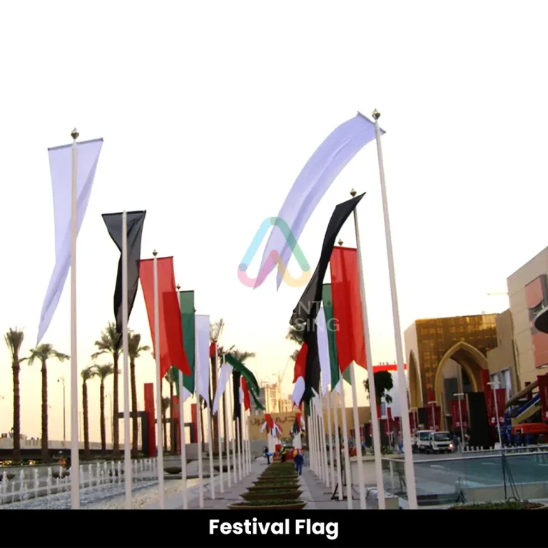 Festival Flag in Flags by Efficient Advertising Dubai