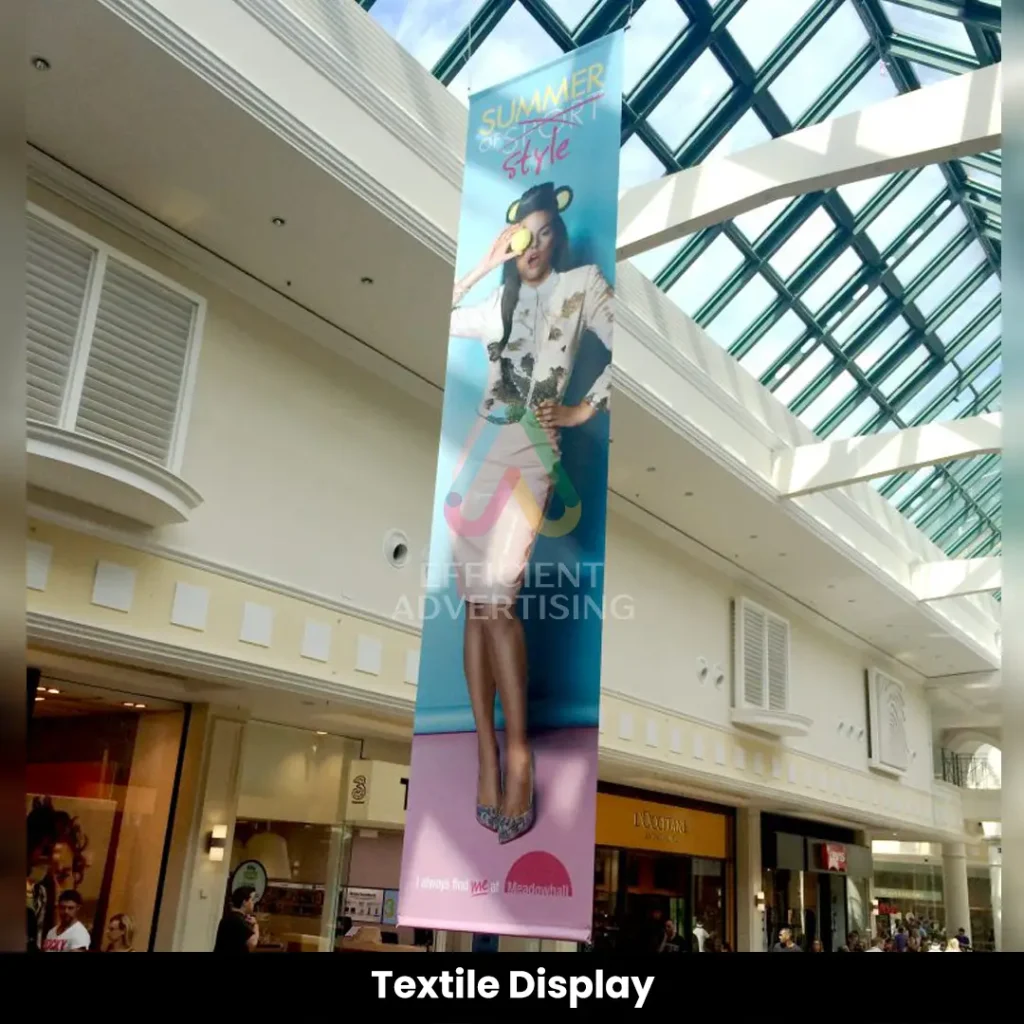 Textile Display — Efficient Advertising Dubai