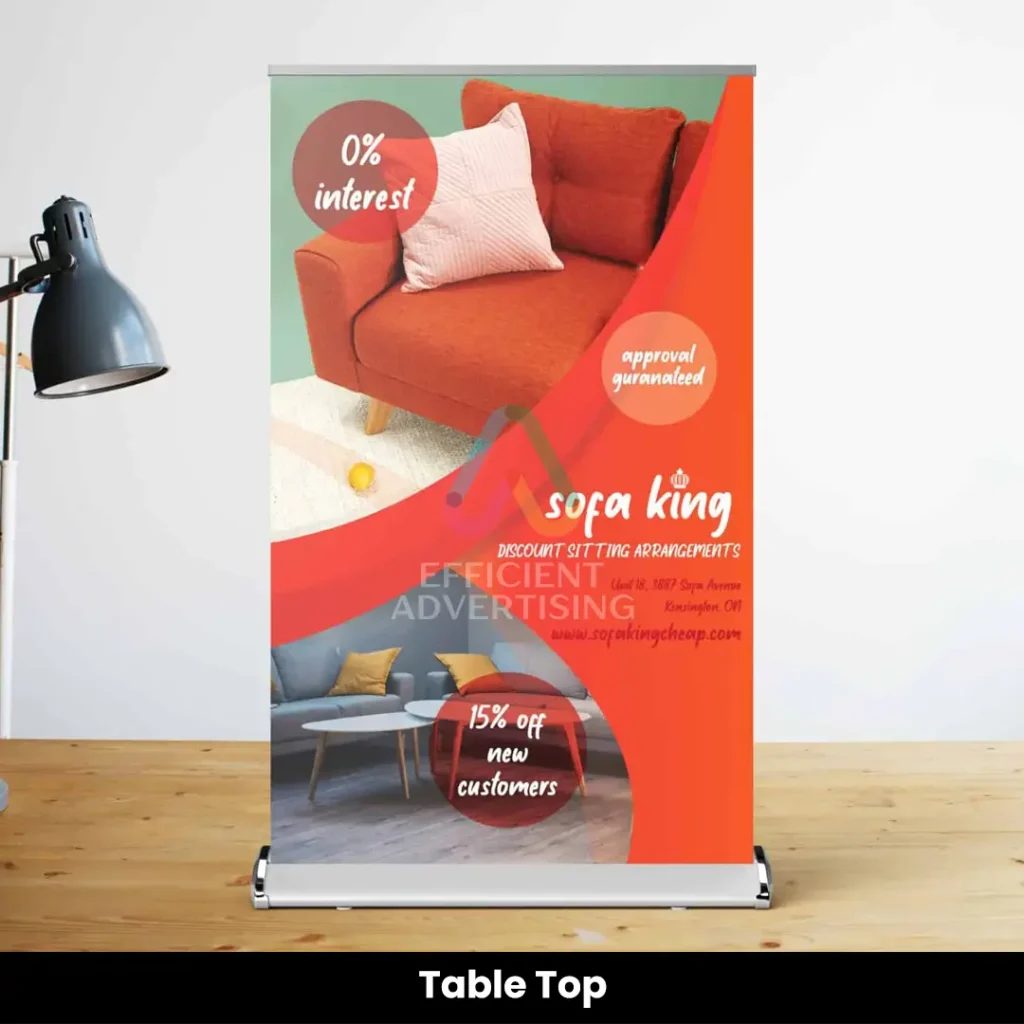 Table Top — Efficient Advertising Dubai