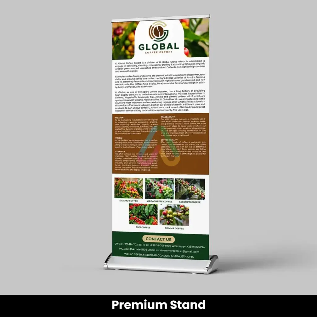 Premium Stand — Efficient Advertising Dubai
