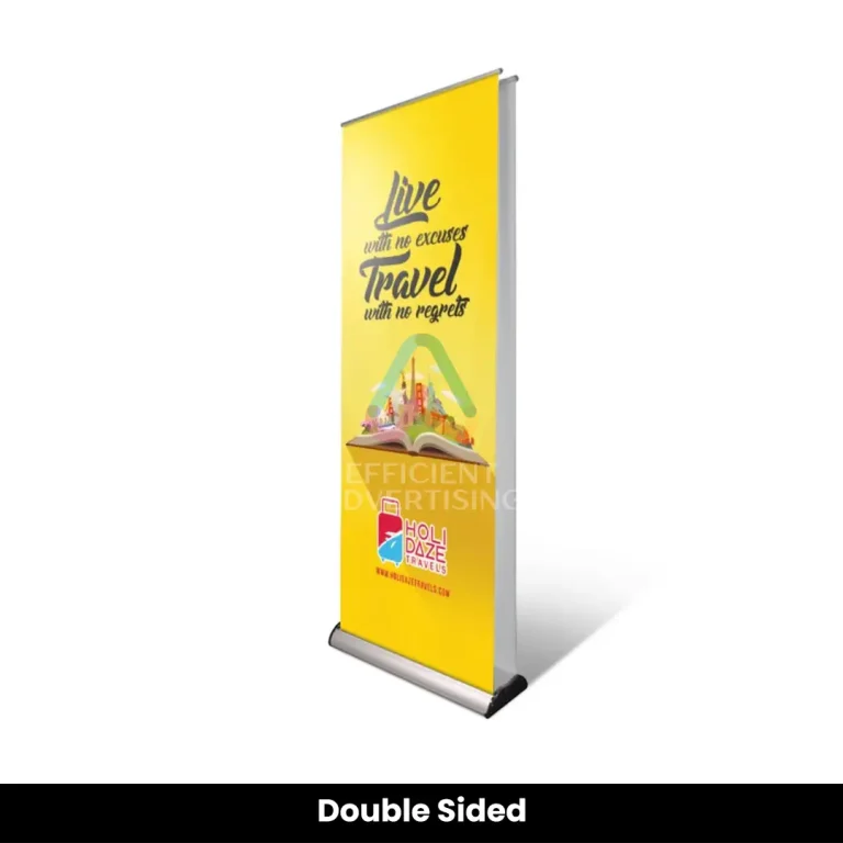 Double Sided in Large Format by Efficient Advertising Dubai