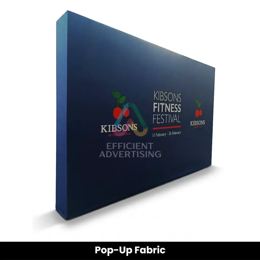 Pop-Up Fabric — Efficient Advertising Dubai