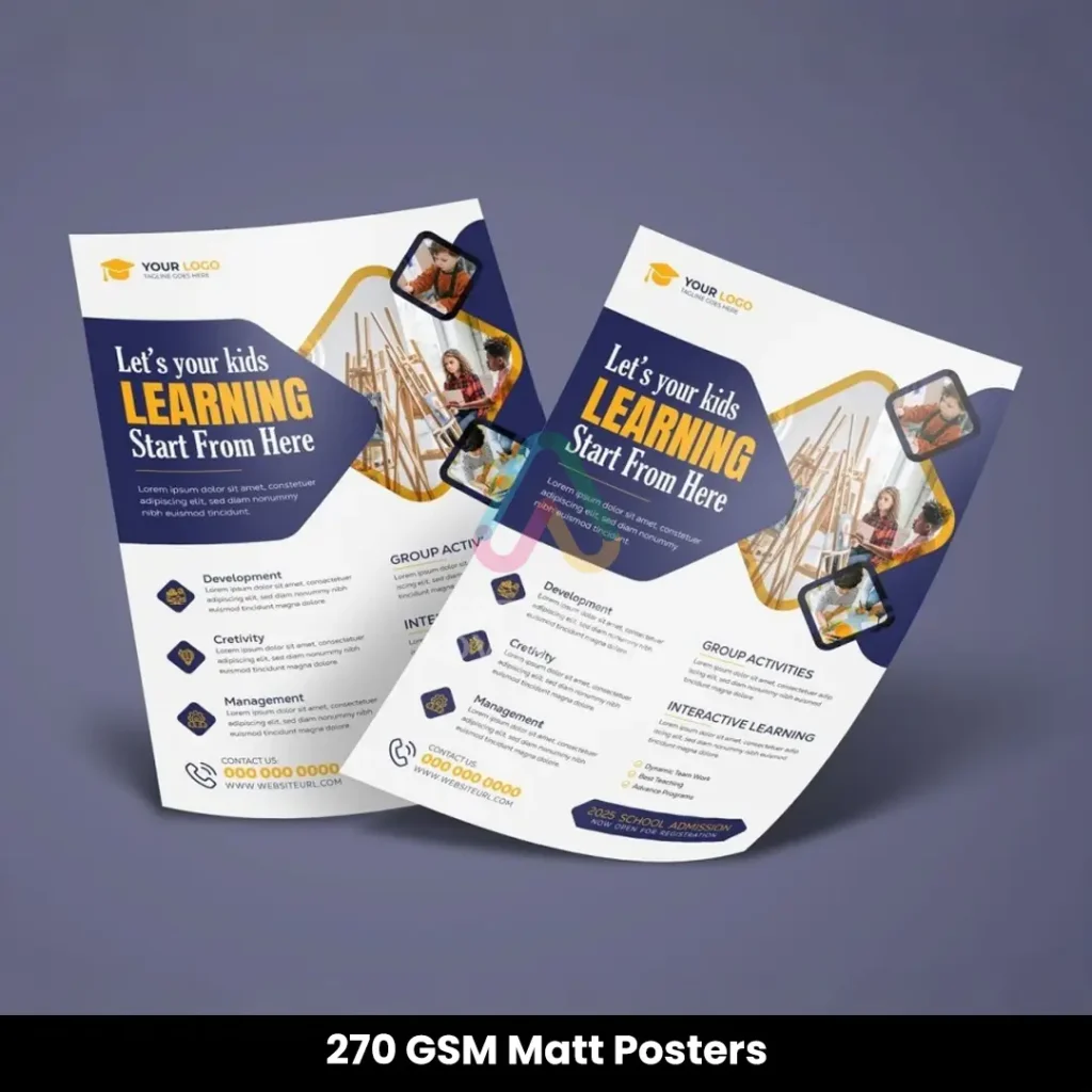 100lb+Matte — Efficient Advertising Dubai
