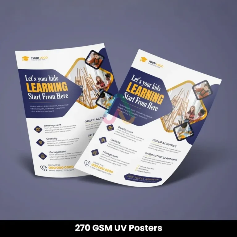 100lb+UV in Large Format by Efficient Advertising Dubai