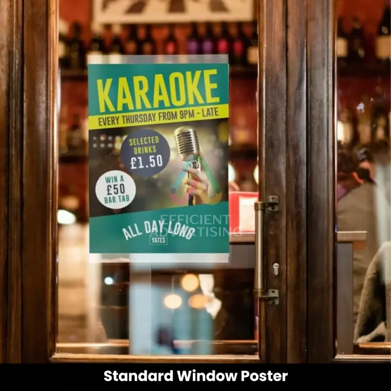 Standard Window Poster Dubai