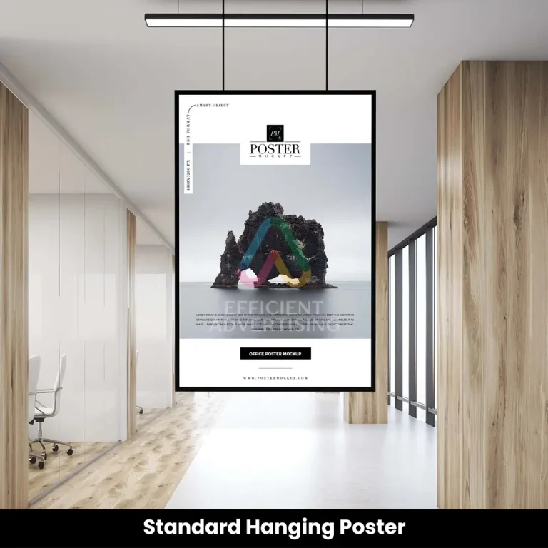 Standard Hanging Poster Dubai