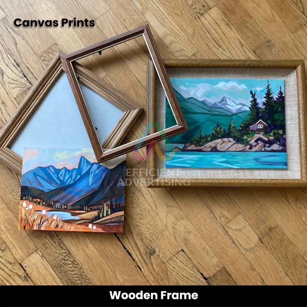 Wooden Frame — Efficient Advertising Dubai