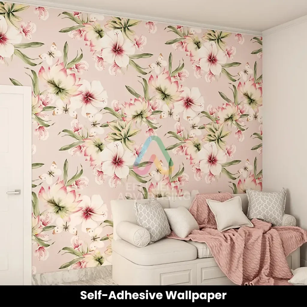 Self-Adhesive Wallpaper — Efficient Advertising Dubai