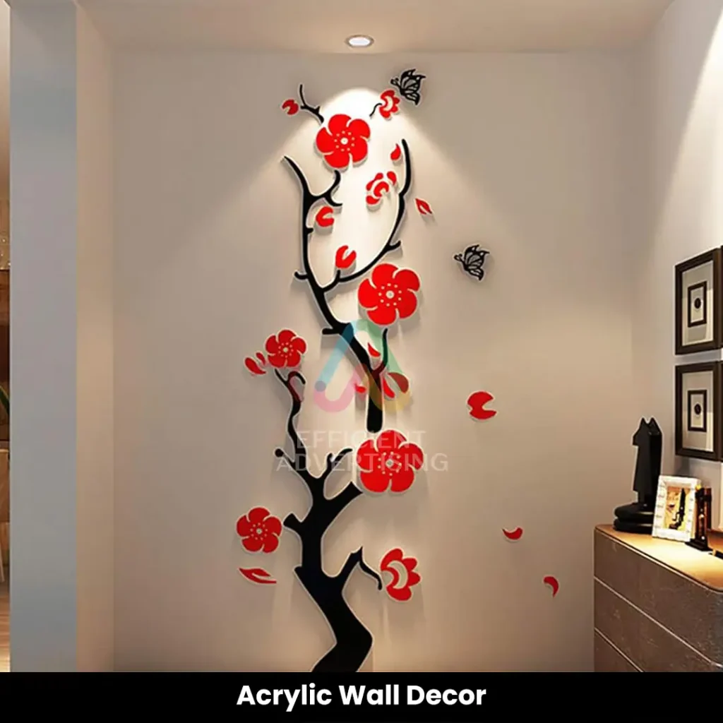 Acrylic Wall Decor — Efficient Advertising Dubai