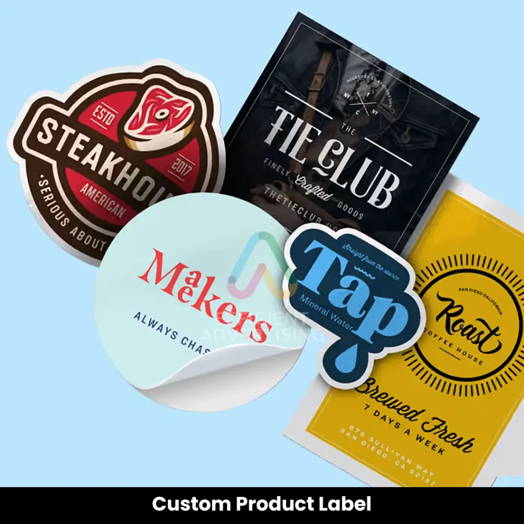 Custom Product Label — Efficient Advertising Dubai