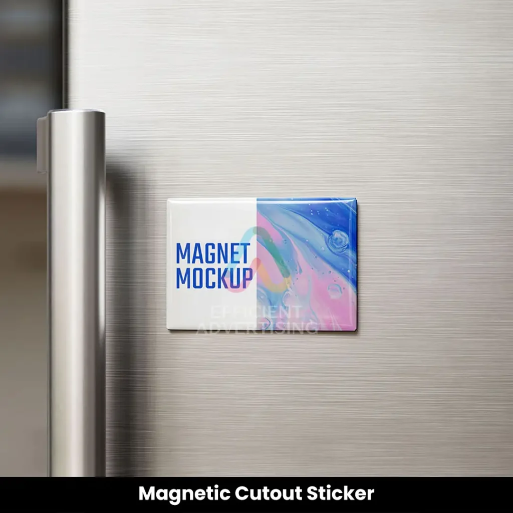 Magnetic Cutout Sticker — Efficient Advertising Dubai