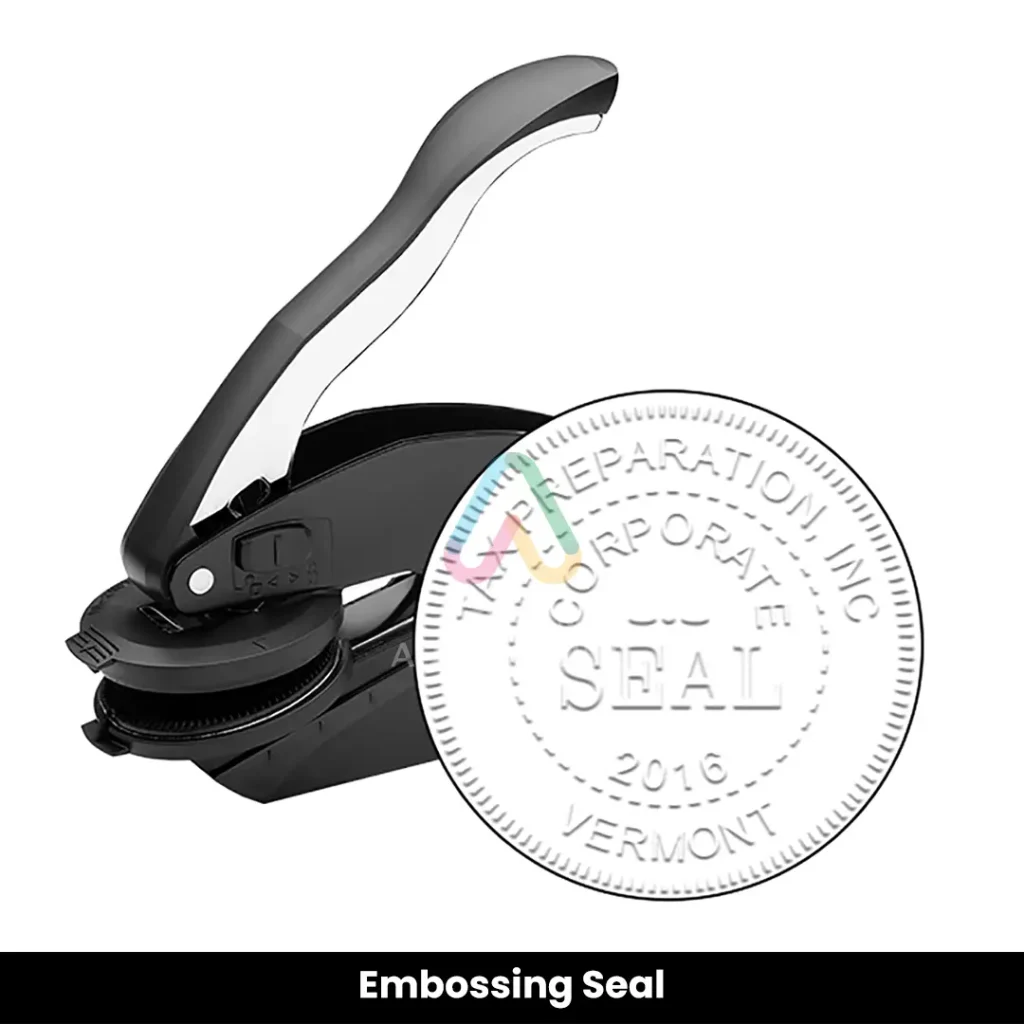 Embossing Seal — Efficient Advertising Dubai