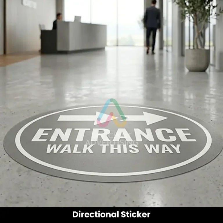 Directional Sticker Dubai
