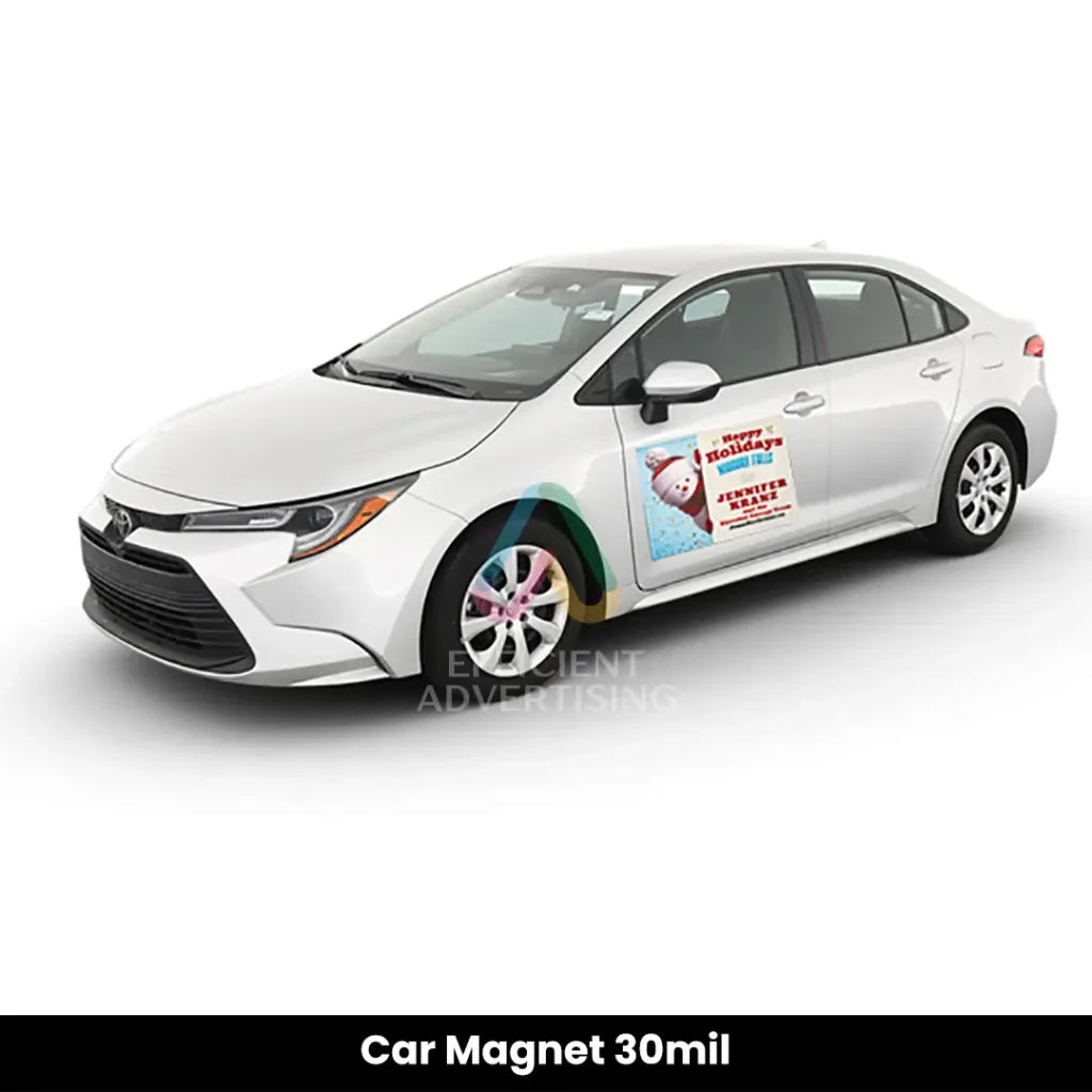 Car Magnet 30mil — Efficient Advertising Dubai