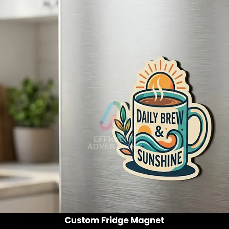 Custom Fridge Magnet in Office & Retail Branding by Efficient Advertising Dubai