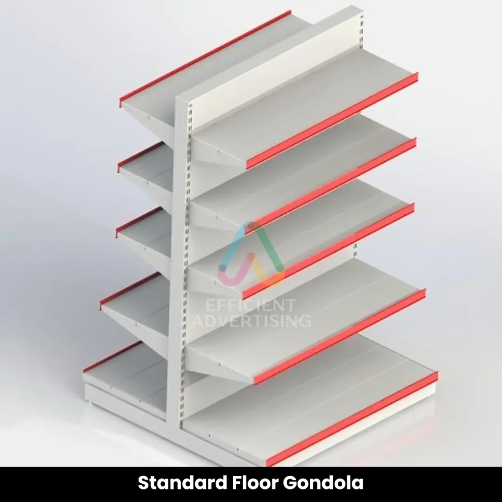 Standard Floor Gondola — Efficient Advertising Dubai
