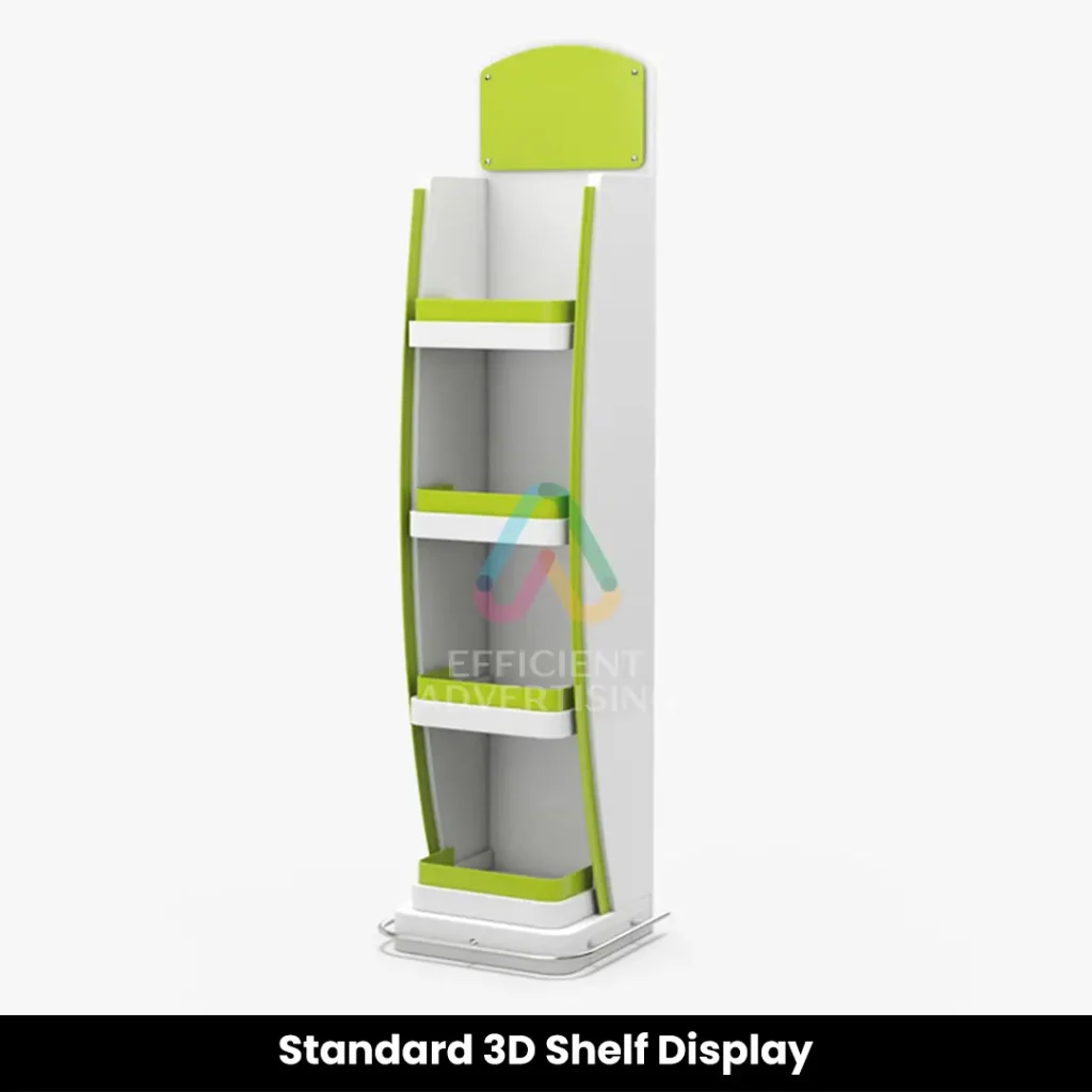 Standard 3D Shelf Display — Efficient Advertising Dubai