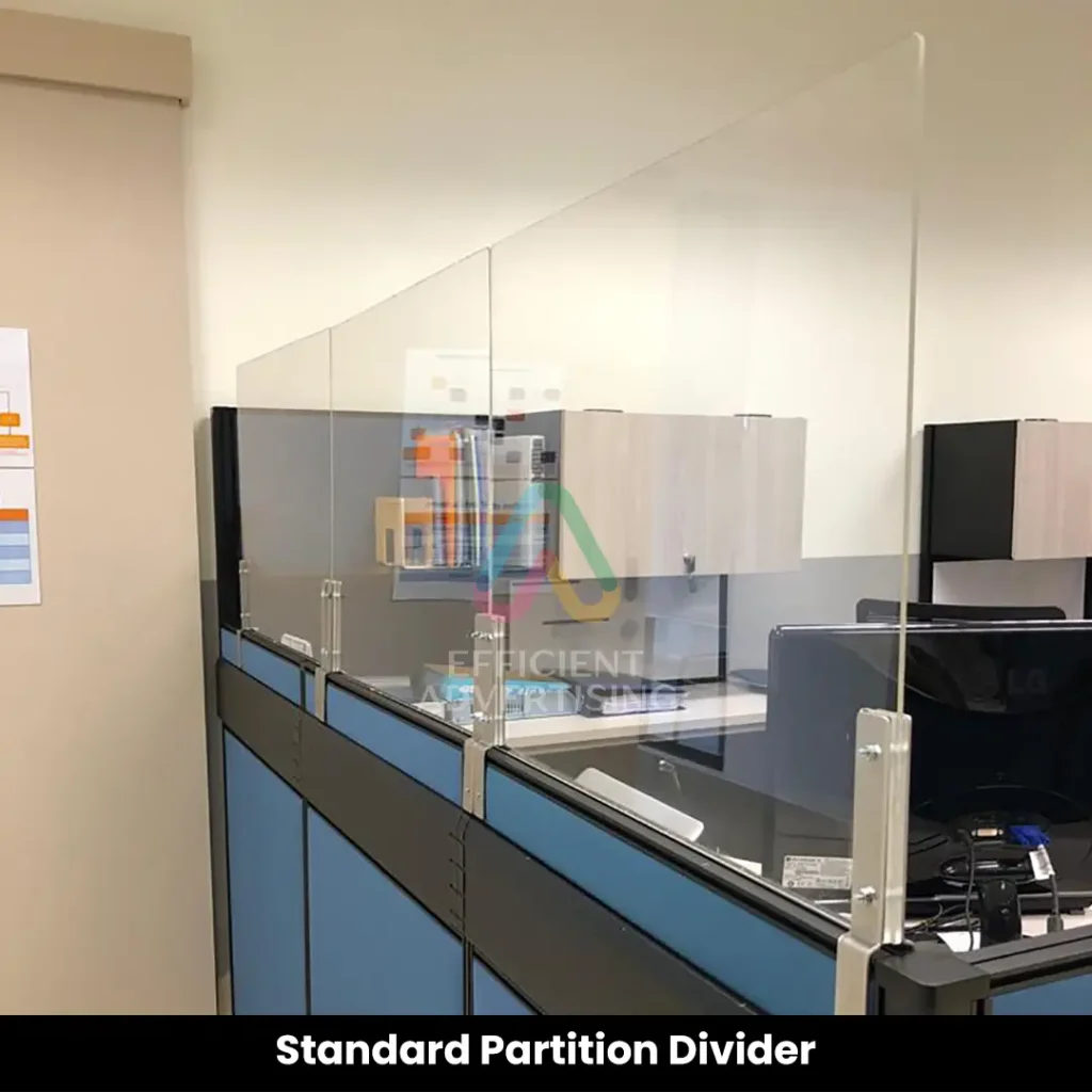Standard Partition Divider — Efficient Advertising Dubai