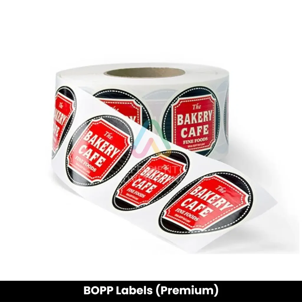 BOPP Labels (Premium) — Efficient Advertising Dubai
