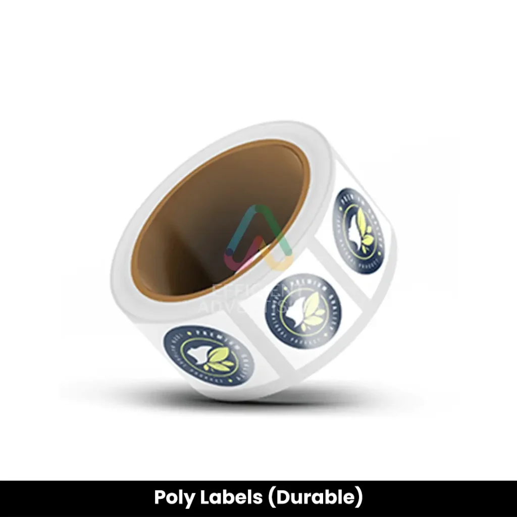 Poly Labels (Durable) — Efficient Advertising Dubai