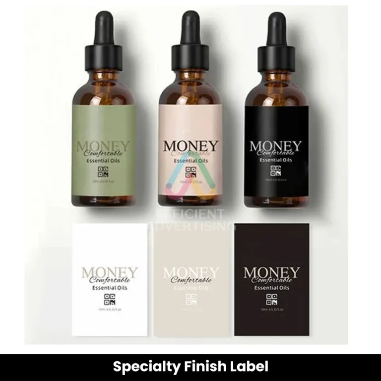 Specialty Finish Label Dubai