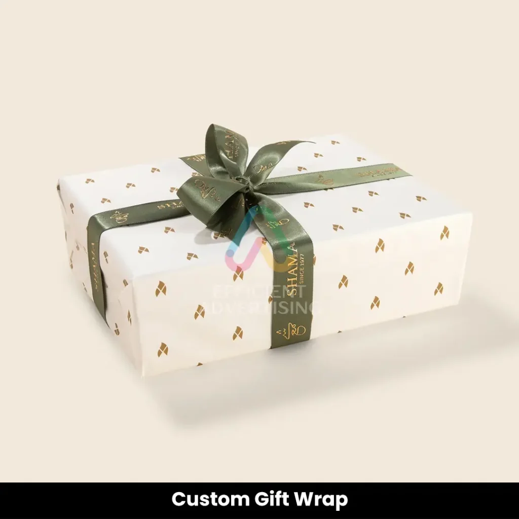 Custom Gift Wrap — Efficient Advertising Dubai