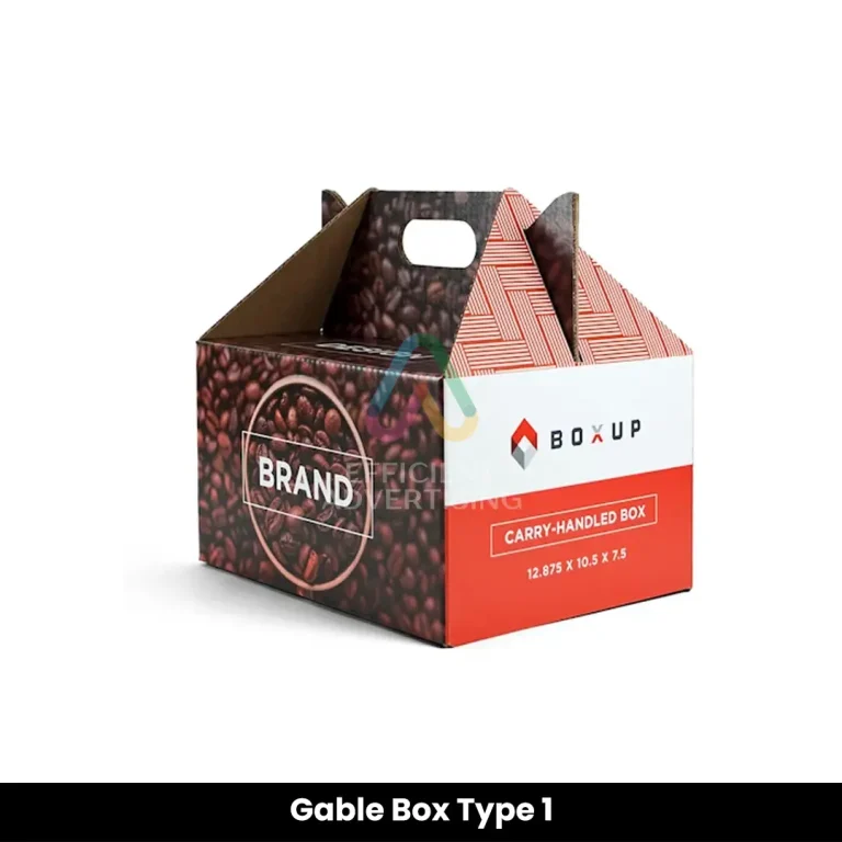 Gable Box Type 1 in Packaging & Labels by Efficient Advertising Dubai