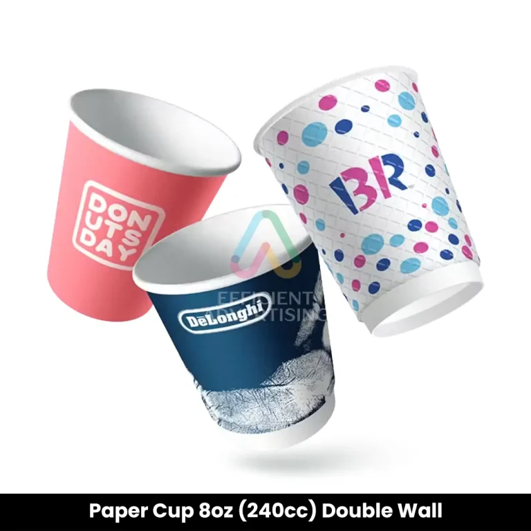 Paper Cup 8oz (240cc) Double Wall Dubai