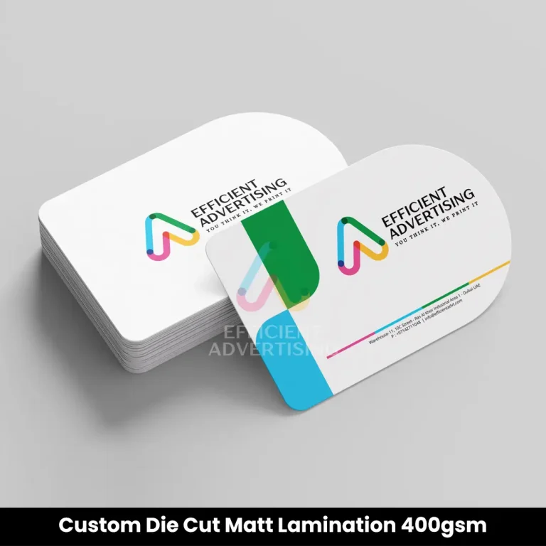 Custom Die Cut Matt Lamination 400gsm Dubai
